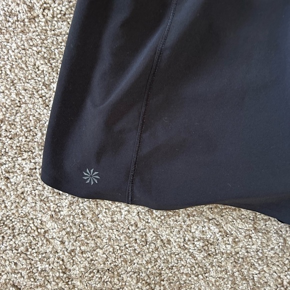 Athleta Run With It Skort. Black. Like new. Running. Active. Back pocket. XS - Picture 8 of 13